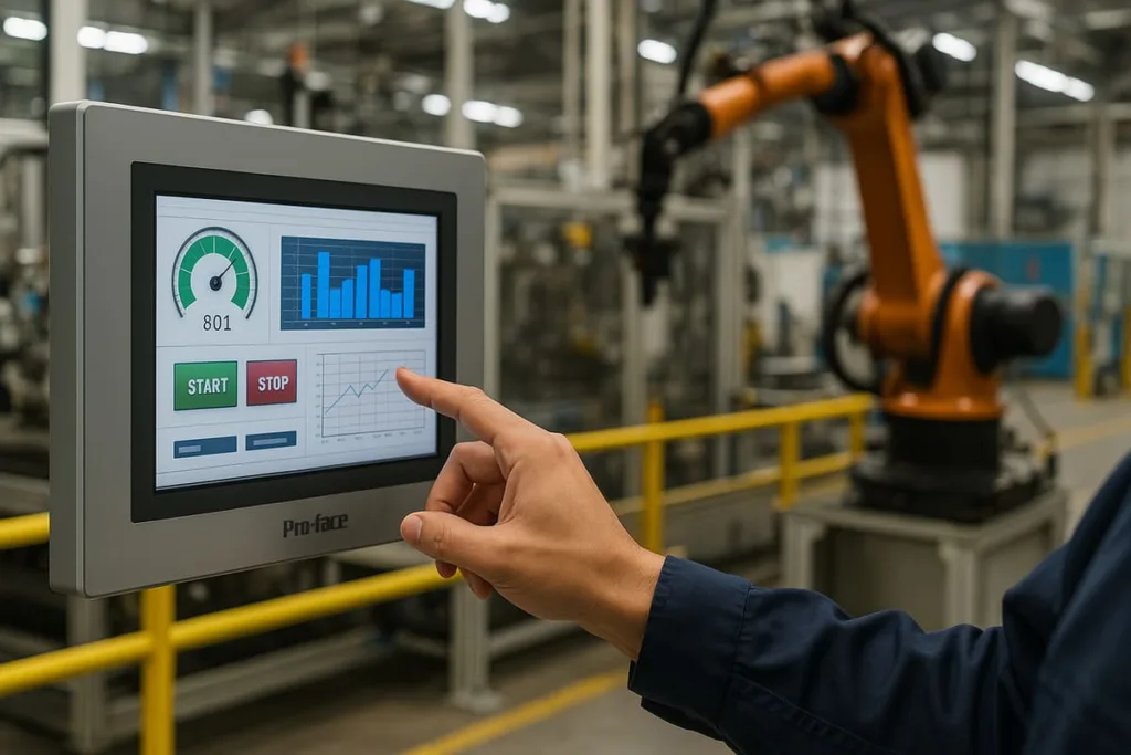 actualizar HMI antigua a Proface en manufactura actualizar HMI antigua a Proface en manufactura