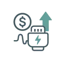 Elevación de costos operativos icon