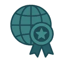 Respaldo de una marca global icon