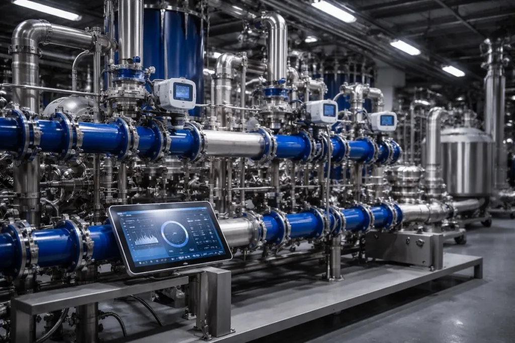 Monitoreo del Consumo de Agua en Plantas Industriales