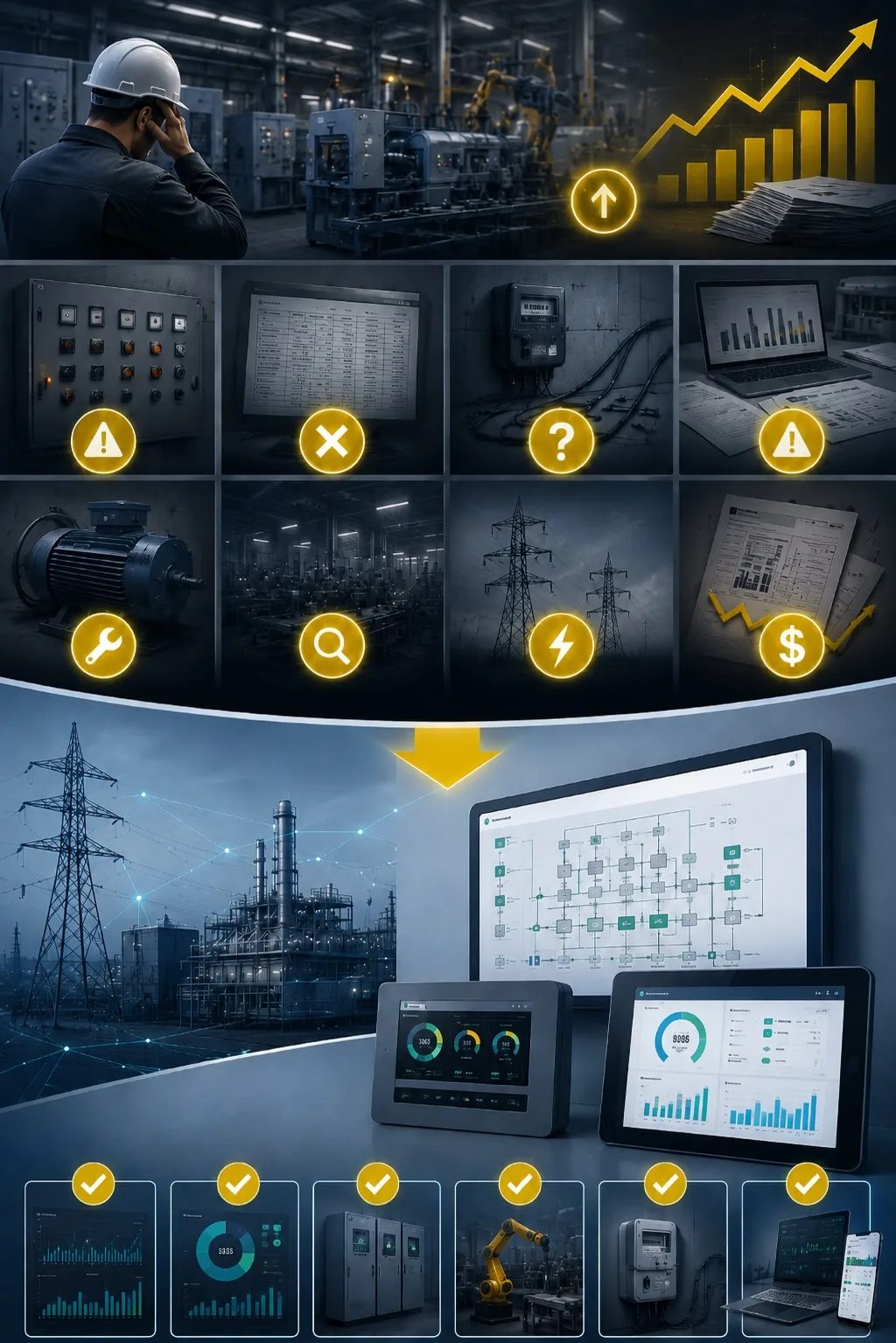 Sistema de Monitoreo Energético Industrial