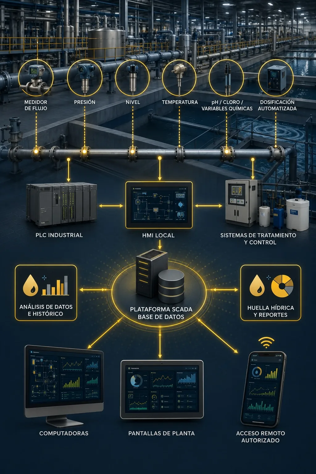 Sistema de Monitoreo Energético Industrial