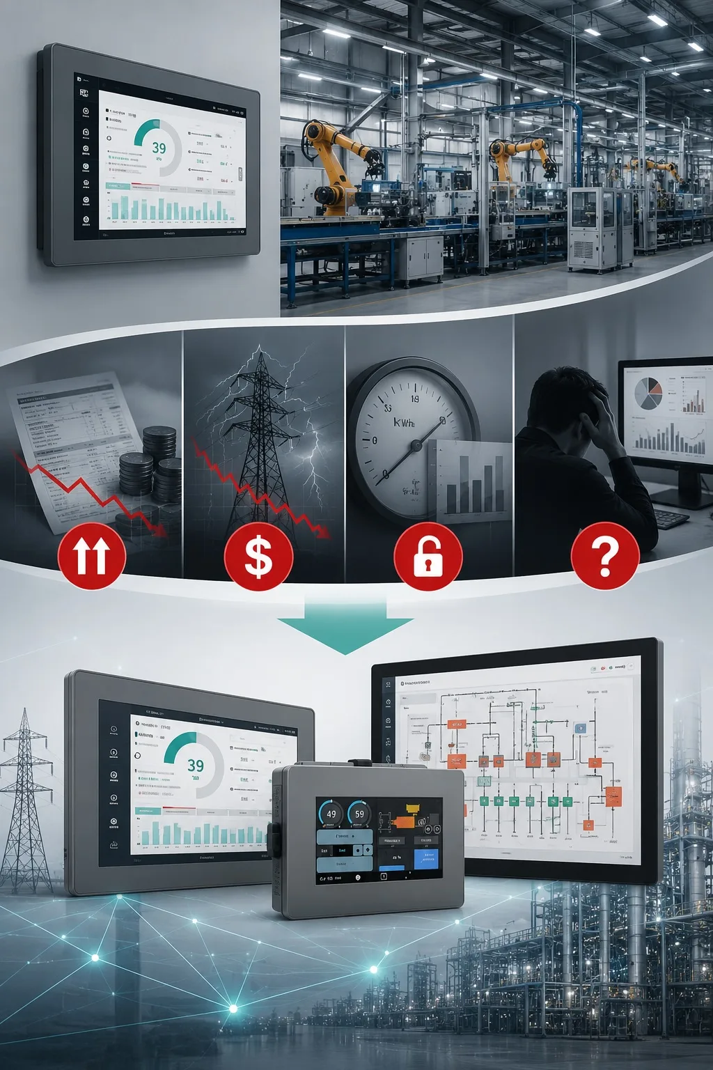 Sistema de Monitoreo Energético Industrial