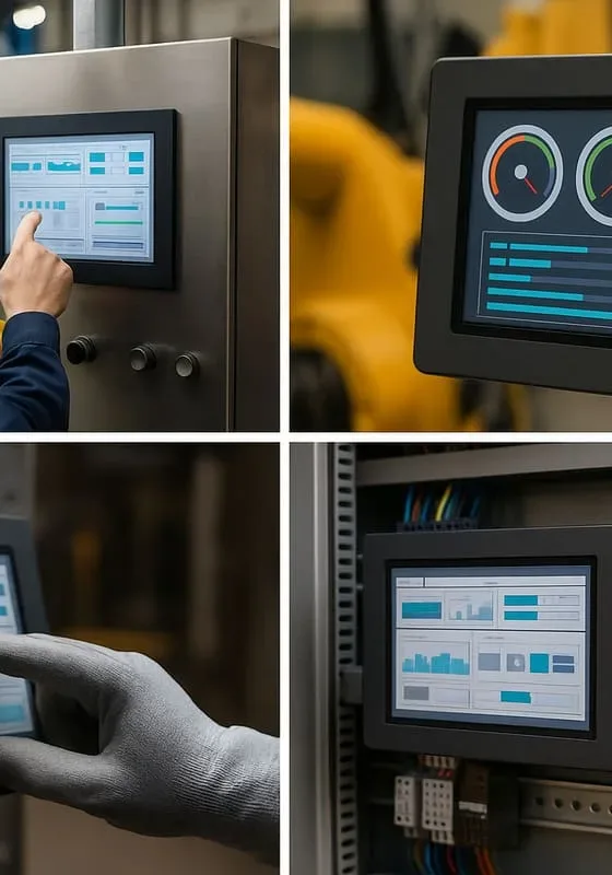 Resultados y Beneficios de usar la Pantalla Táctil Industrial STM6000