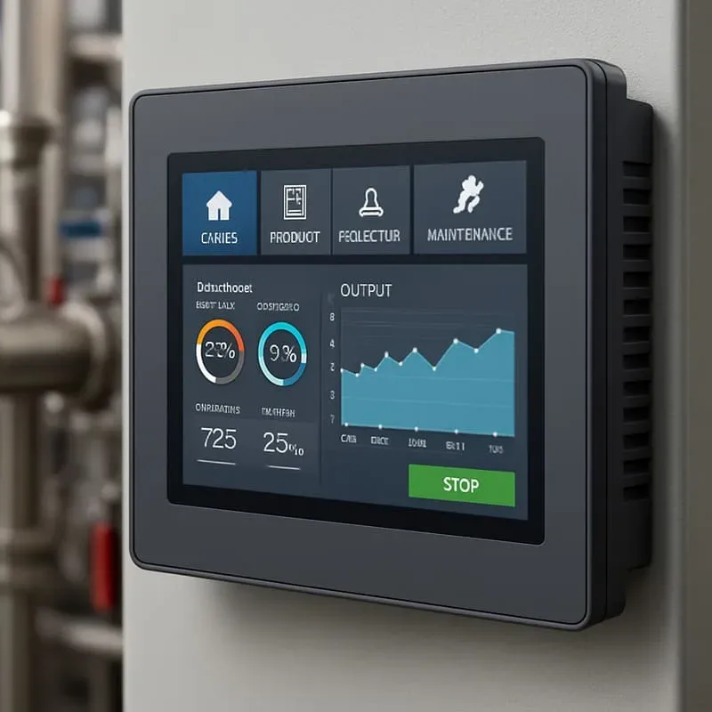 STM6000. La HMI Compacta y Robusta que Potencia tu Automatización